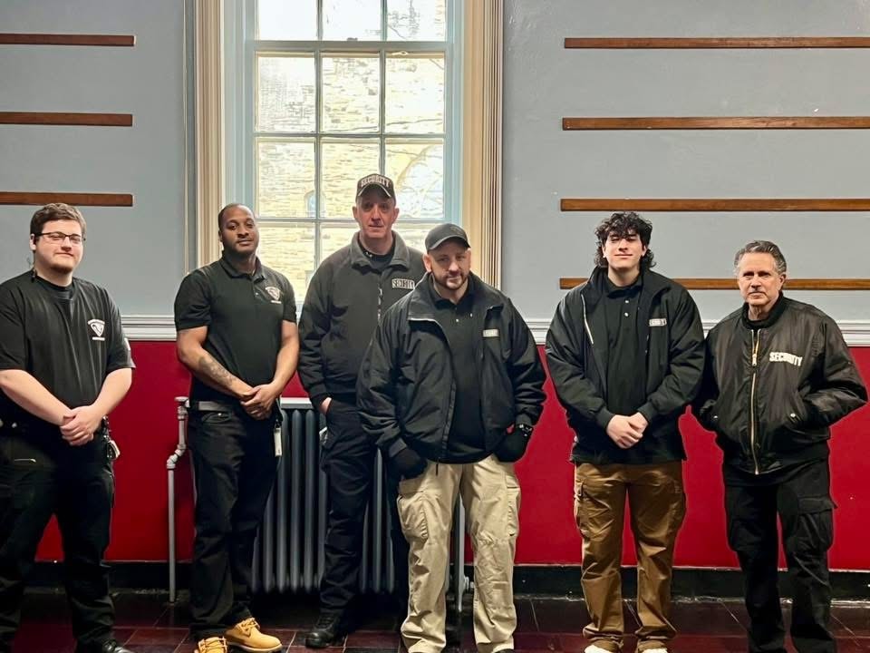 Cobra Shield security team group photo at Senator Lea Webb event